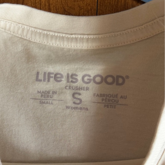 Life Is Good Roller Skate Graphic Tee I Do What I Want Pink Cotton - Picture 9 of 10